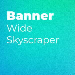 Banner Wide Skyscraper